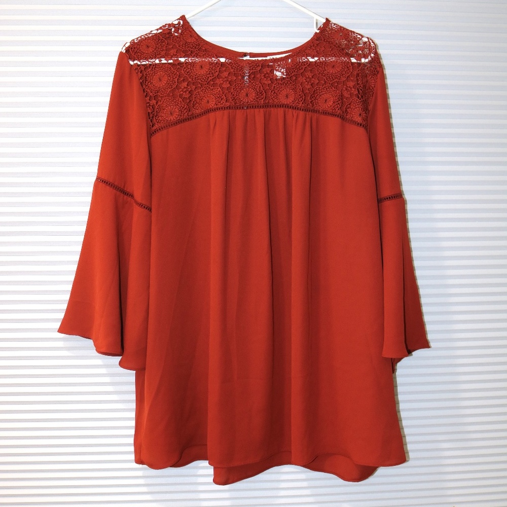 Ava & Viv boho dress blouse